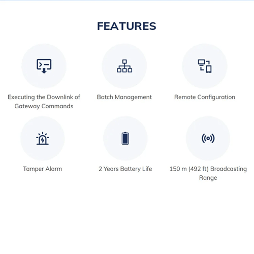 NRF 52 Series Beacon with Tamper Alarm, 2-Year Battery Life, and 150m Range - Amuse Tech Solutions - Image 2