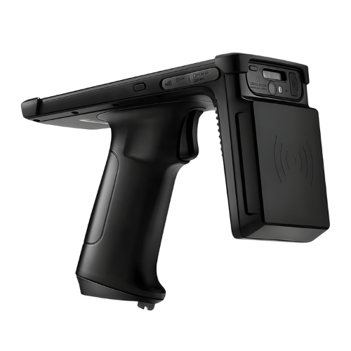 Long-Range UHF RFID Reader with Android 11, IP65, GPS, 4G, Barcode Options – Amuse Tech Solutions