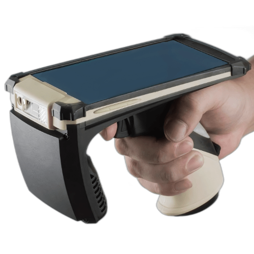 Amuse Tech Solutions Industrial Android Operating System UHF Passive RFID Handheld Reader Scanner-Reading Distance: 32.8 ft (10 m) - Image 2