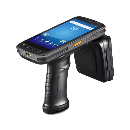 RFID Handheld Scanner with Polarized Antenna for Warehouse Management - Amuse Tech Solutions