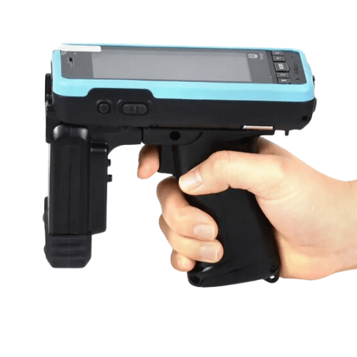 Dual-Core RFID Reader with Display and 2D Barcode Scanner - Amuse Tech Solutions - Image 2
