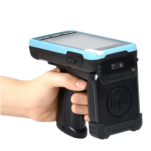 Dual-Core RFID Reader with Display and 2D Barcode Scanner - Amuse Tech Solutions - Image 4