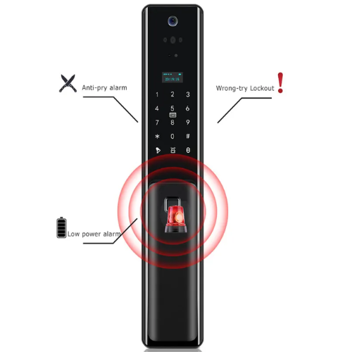 High-Security Smart Lock with Face Recognition & 5000mAh Battery - Amuse Tech Solutions