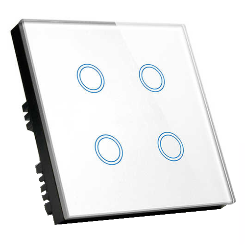 Glass Light Switch with 10A Capacity and 1000W Load Support - Amuse Tech Solutions