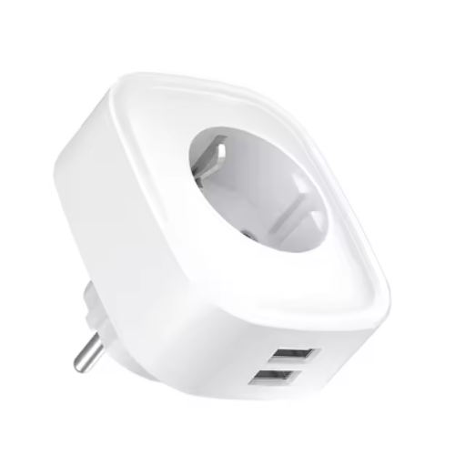Fireproof Zigbee Smart Plug with 16A Input & 240V Power Load - Amuse Tech Solutions