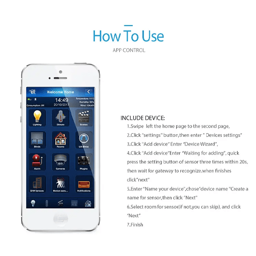 Ultra Bright Red Light 90 Degrees FOV Day/Night Z-Wave Motion Sensor Device - Amuse Tech Solutions - Image 2