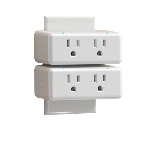 Smart Dual Outlet Plug-in Switch with Z - Wave Control – Amuse Tech Solutions - Image 2