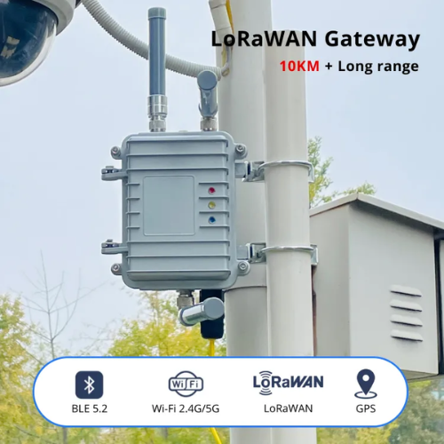 Outdoor Long Range IoT Gateway with LoRaWAN & Bluetooth - Amuse Tech Solutions