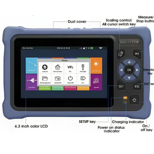 9-in-1 OTDR Ethernet Tester with 20+ Hours Battery Life - Amuse Tech Solutions - Image 2